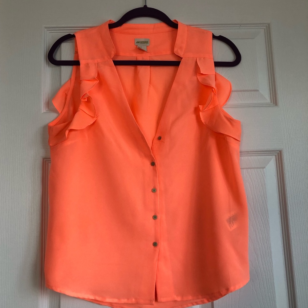 H&M - Neon Blouse Tank Top